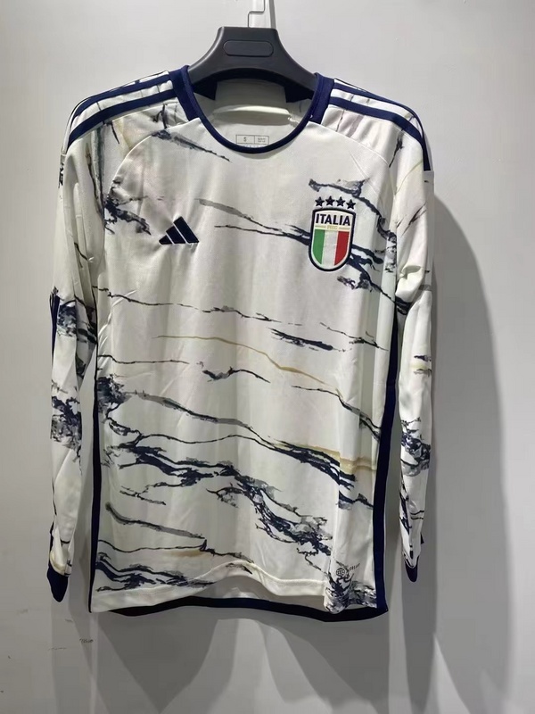 23-24 Italy away white long sleeves